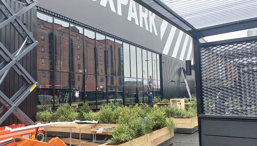 EYG Commercial provides glazing for new £5m Boxpark food and leisure venue in Liverpool